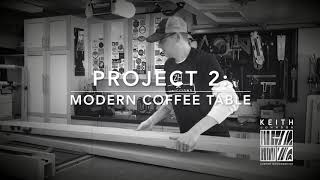 Modern Coffee Table | Wood and Metal