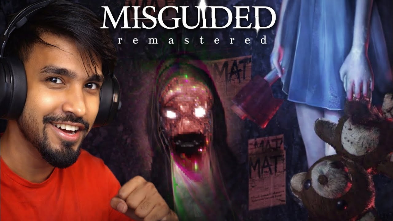MISGUIDED: REMASTERED  GAMEPLAY | GAME 1MK | TECHNO GAMERZ | HORROR | GAME