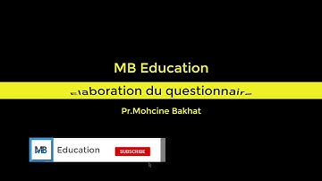 Introduction au logiciel Sphinx - Partie 2|| Stade 01 : Élaboration d