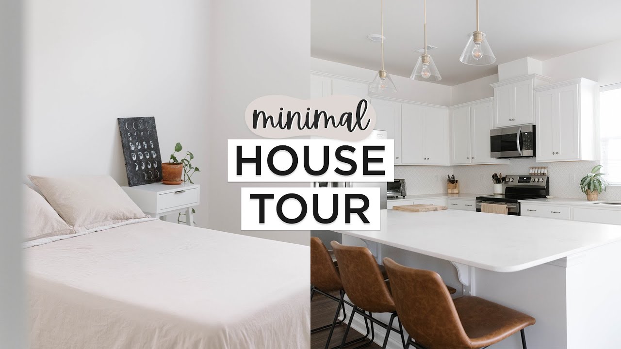 tour of minimalist home