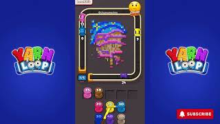 Yarn Loop Knit Puzzle - level 363 - Gameplay walkthrough