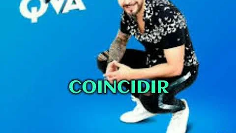 DALE Q'VA -COINCIDIR (KARAOKE LETRA )