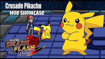 SSF2 Mods - Crusade Pikachu Showcase!