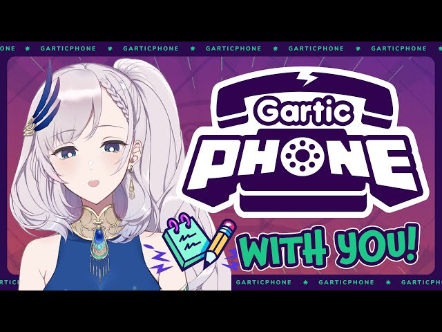 【Gartic Phone】RING RING It's Telephone Game Time!!! PICK UP OR ELSE【hololiveID 2nd gen】のサムネイル