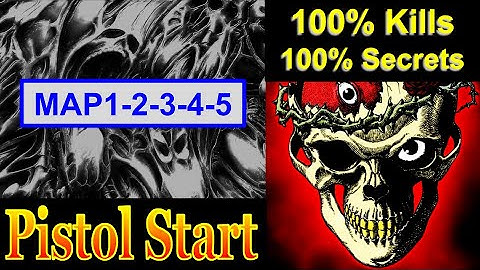 DOOM II: Pistol Start Challenge: MAPS 1-2-3-4-5