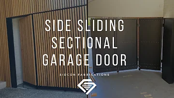 Sidcon Global - SIDE SLIDING SECTIONAL GARAGE DOOR - Sidcon Turning Gate