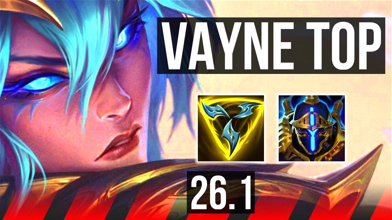 VAYNE vs AATROX (TOP) | EUW Master | 26.1