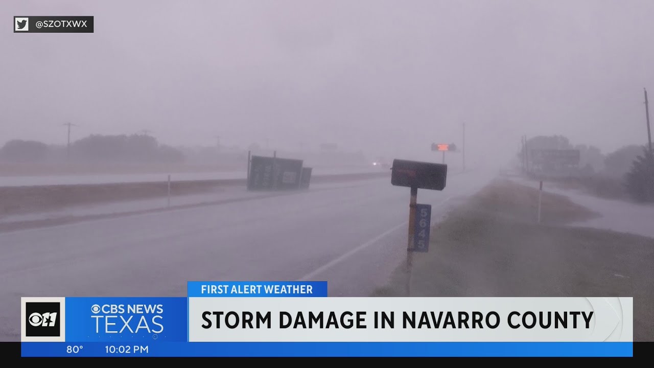 Storms pass through North Texas Saturday