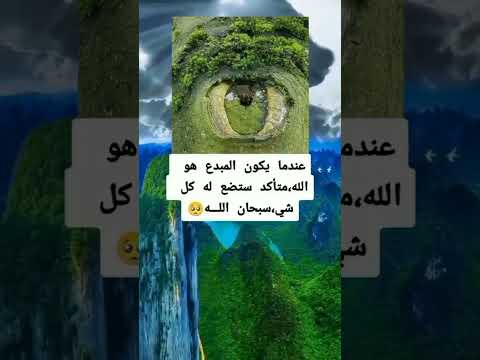 سبحان الله العظيم سبحان الخالق المبدع لايك متابعه اكسبلور اليمن