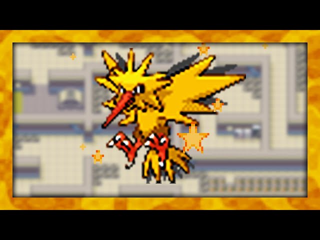 Live! Shiny Zapdos, Articuno & Moltres in Pokémon FireRed! +