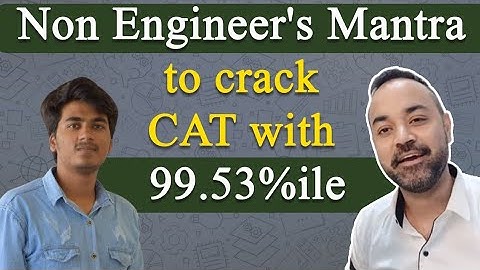 CAT 2021 Results - Non Engineer gets 99.53%ile | Proud of you Krishna