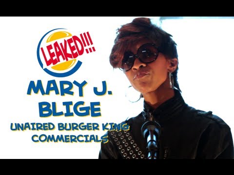 LEAKED!!! Mary J Blige Unaired Burger King Commercial
