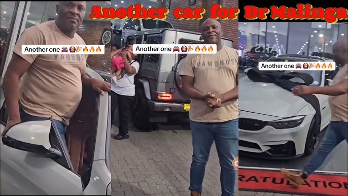 Dr Malinga buy a 2nd car, a BMW | 2 days after buying his wife a G-Wagon