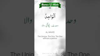🔥 AL-WAHID | 66th Name of Allah #99namesofallah #99asmaulhusna