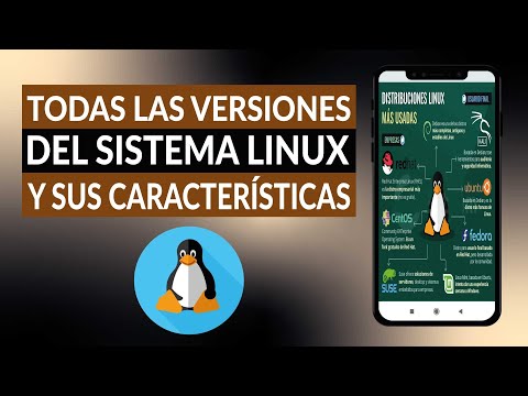 ¿Cuáles son todas las versiones del sistema LINUX y sus características?