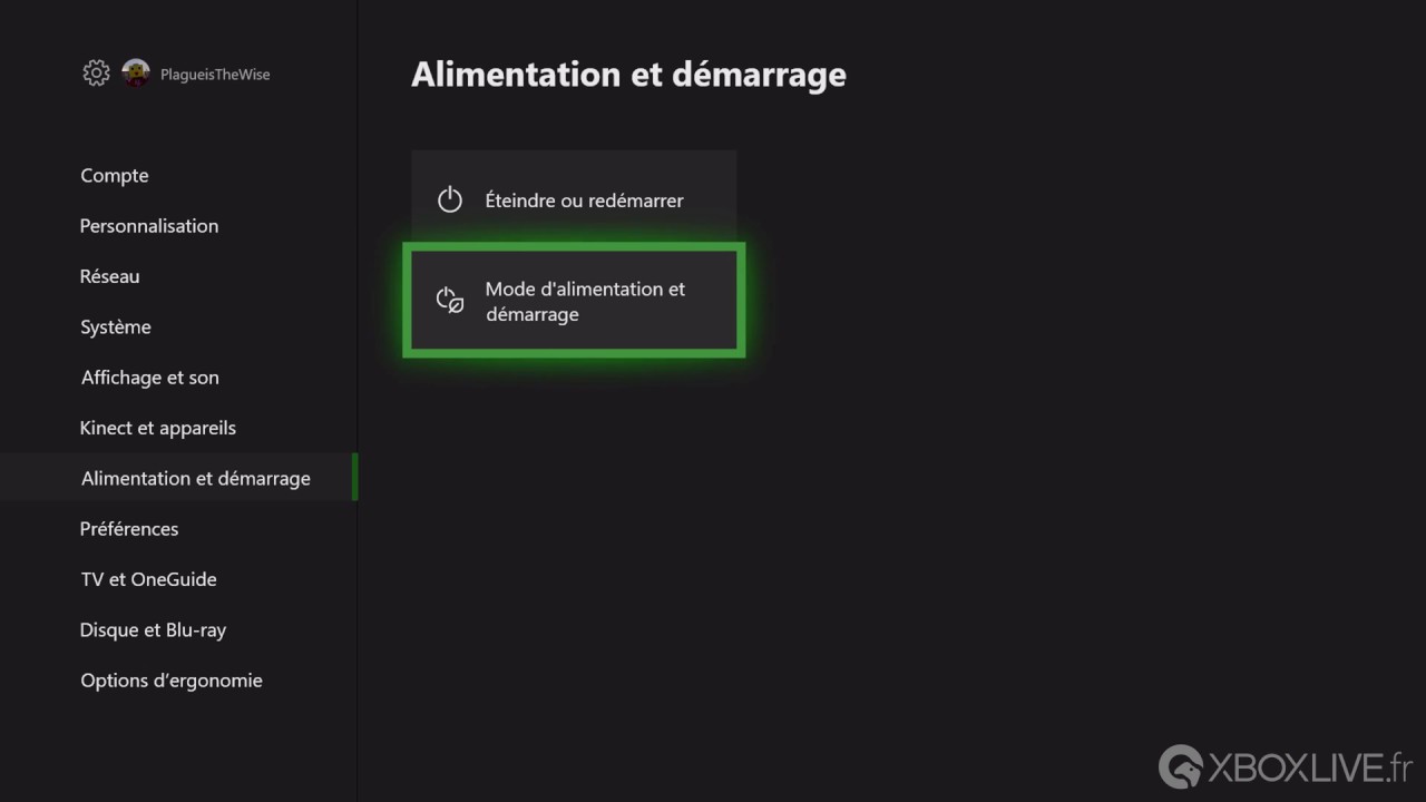 Tutoriel - Xbox One : Régler l'arrêt automatique - YouTube
