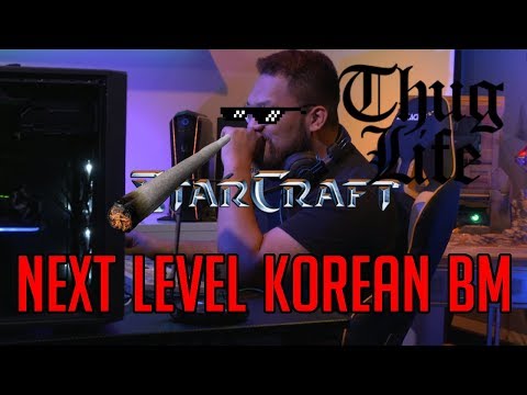 Pro Korean Starcraft Player "Larva" with the next level technique