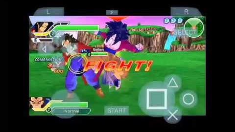 DBZ ttt online Goku ssj4 e Vegeta ssj4 vs Gohan ssj4