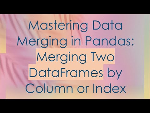 Mastering Data Merging