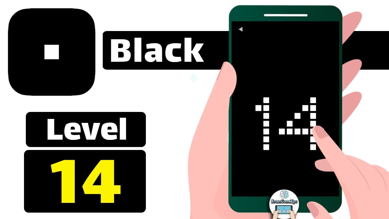 black (game) - Game - Level 14 Solution