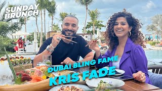 Famous Sunday Brunch With Dubai Bling Fame Kris Fade X Kamiya Jani | Curly Tales ME Profile