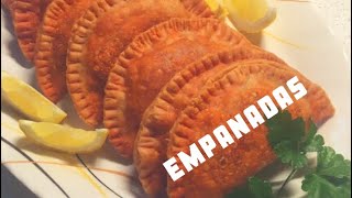 Empanadas, meat patties, cuban street food, puerto rican mexican pa...