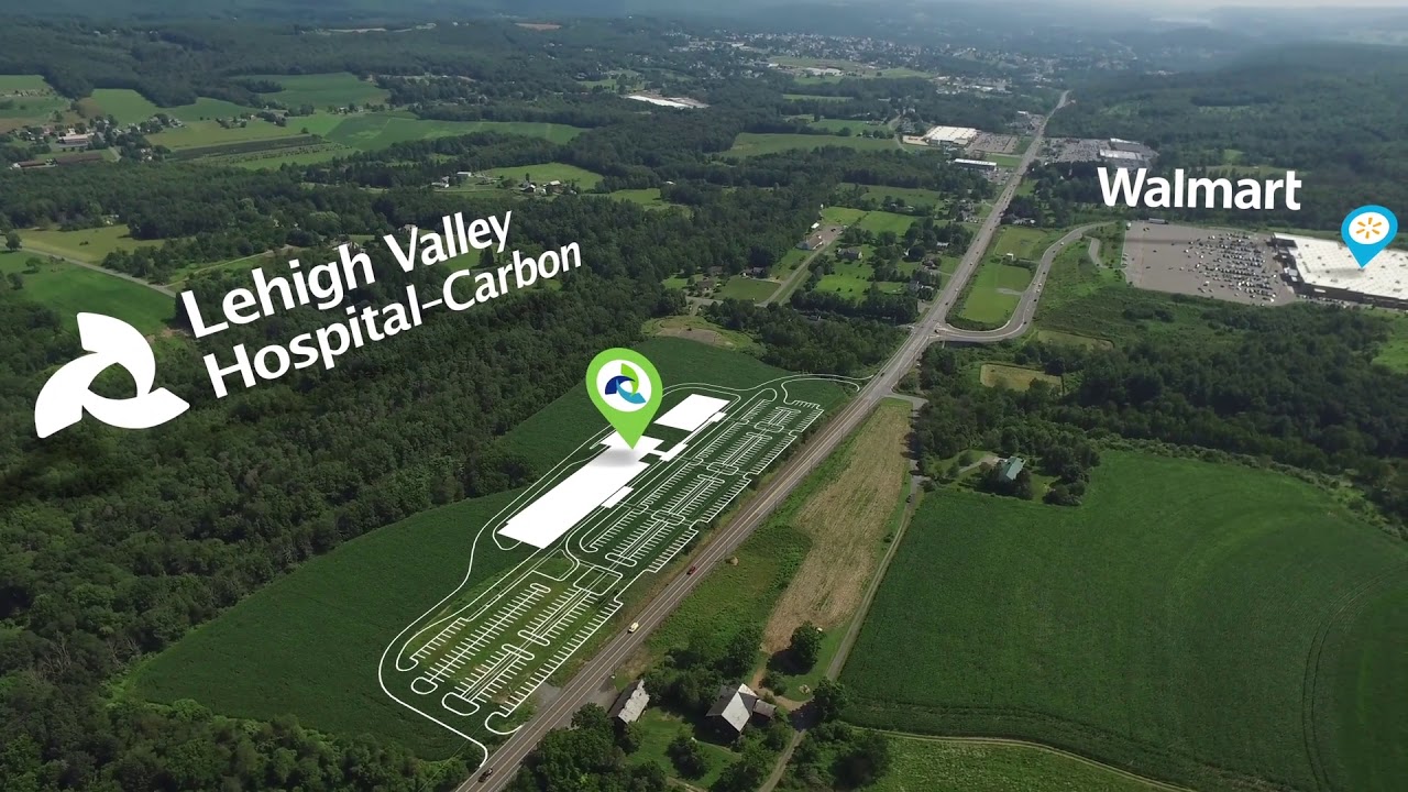lvhn to build hospital on 35 acres near walmart in mahoning lehigh walmart