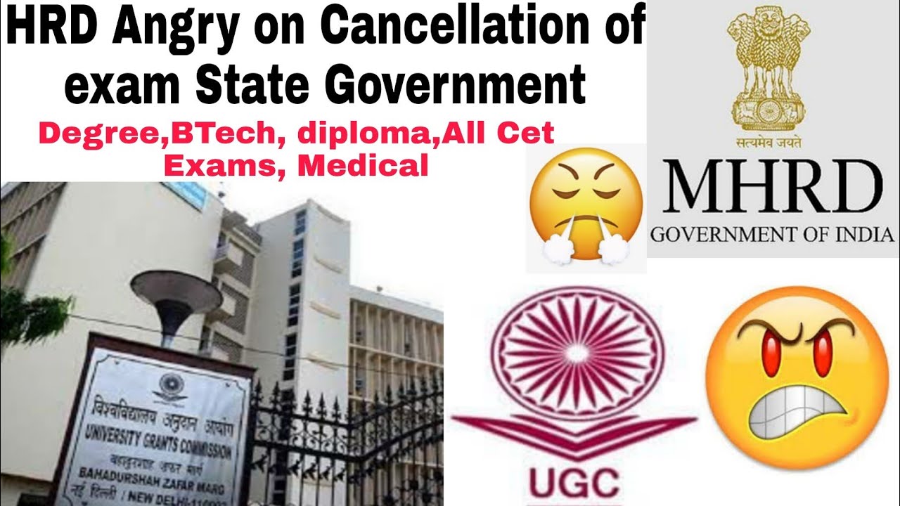 HRD Ministry Latest Exam News 2020 | UGC Guidelines | TSCHE Papi Reddy Support Student's