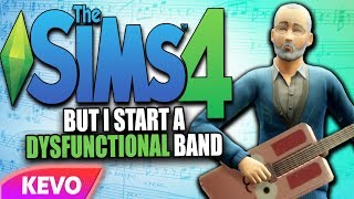 Sims 4 but I start a dysfunctional band