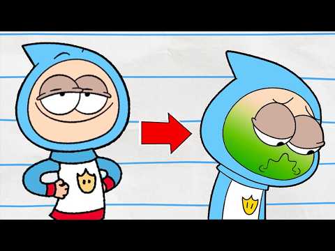 Sick Day Germ Escape! | Boy & Dragon - WildBrain | Cartoons for Kids