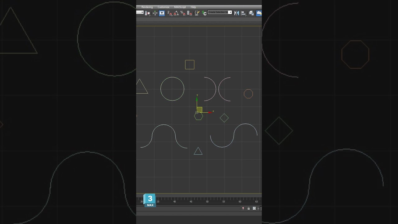 Select Shapes by Length, using a Value or a Reference Curve | Spline Cleaner 3dsMax plugin  