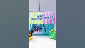 Magical vibrating doorbell!🔔#arduino #diy #funny #doorbell #arduinoproject #magic