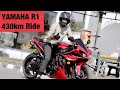 430KM RIDE ON YAMAHA R1 |ZS MOTOVLOGS|