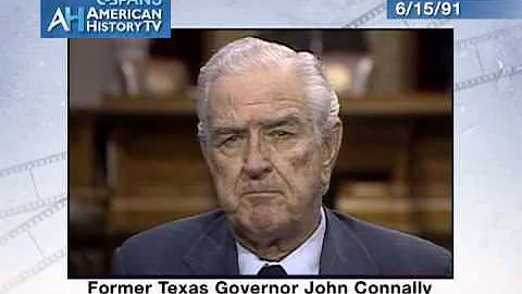 John Connally on JFK Assassination (1991 C-SPAN in...