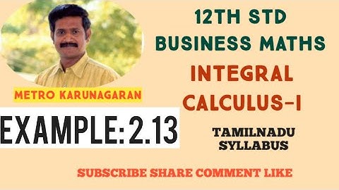 12th Std BM Example 2.13 Evaluate integration 7x-1/(x²-5x+6)