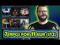 Amazing rpgs bundle 7 games for 11 12 usd
