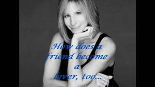 All Of My Life by Barbra Streisand (with lyrics)