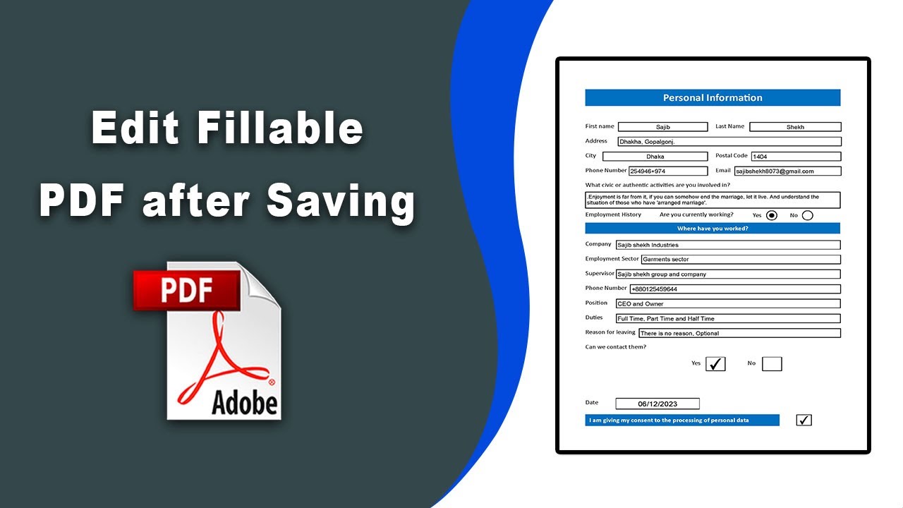How To Edit A Fillable Pdf After Saving Using Adobe Acrobat Pro DC How To Edit A Fillable Pdf After Saving Using Adobe Acrobat Pro DC