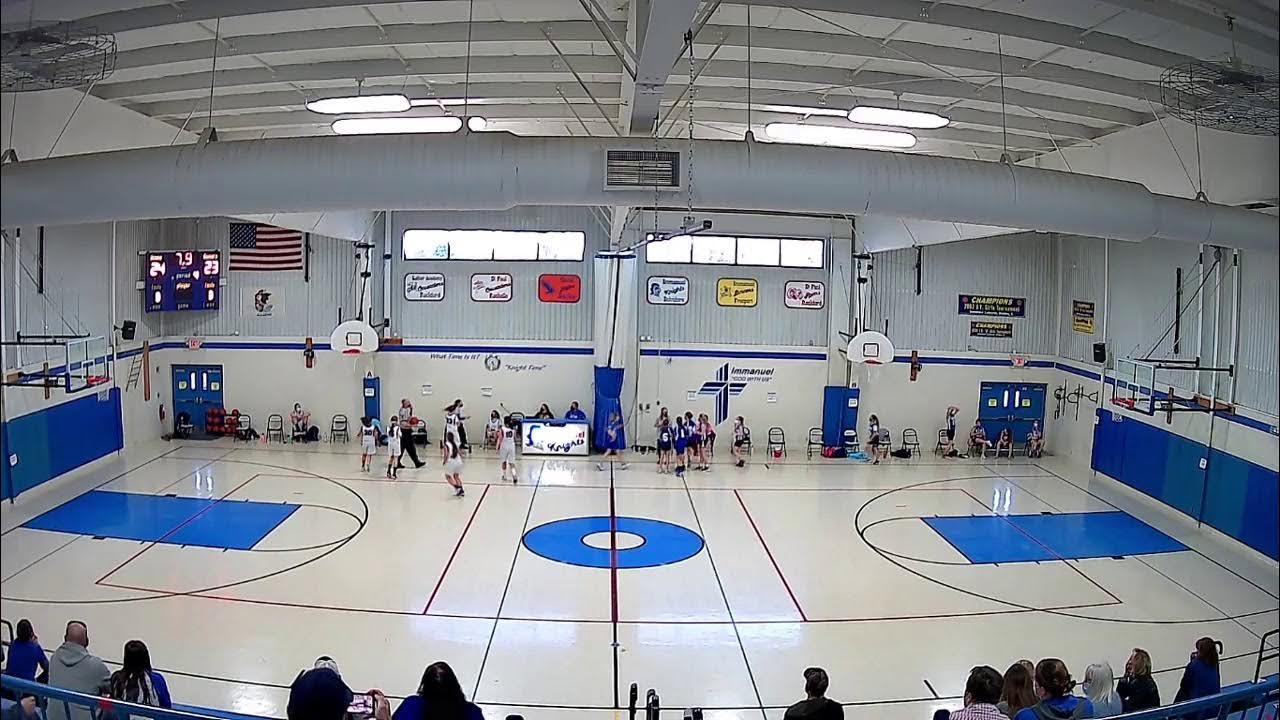 Girls basketball Immanuel Belvidere YouTube
