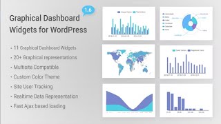 How To Add a Graphical Dashboard Widgets For WordPress | Tamil