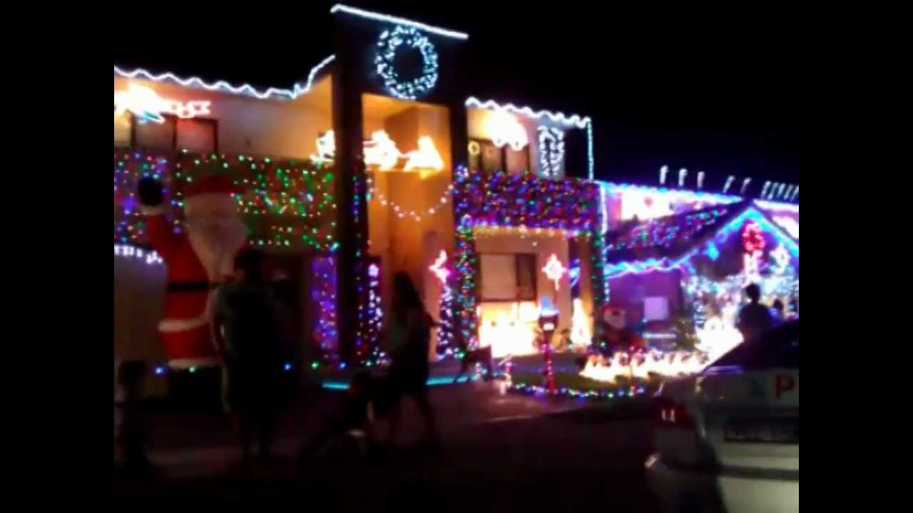 Christmas lights in Sydney, Australia 2011 (Kogarah and Rockdale) YouTube