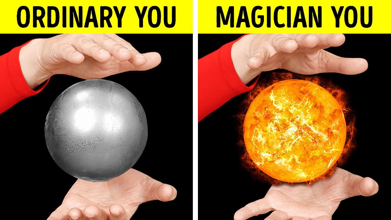 EASY MAGIC TRICKS FOR BEGINNERS AND PROFI THAT WILL AMAZE YOU