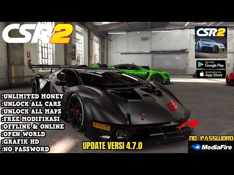 Update!! CSR Racing 2 Mod Apk Version 4.7.0 Unlimited Money U0026 Unlock All Cars