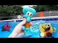 Spongebob pool party