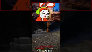 JJ made a bad day for skeleton 😁 - Maizen Minecraft Animation #shorts