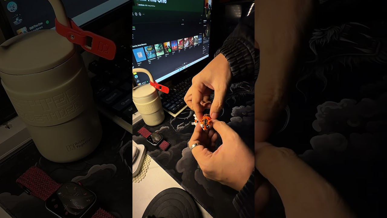 Cute 3D printed keychains!