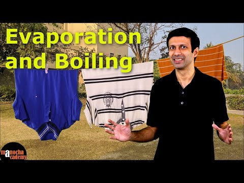 Video: Evaporation As A Phenomenon