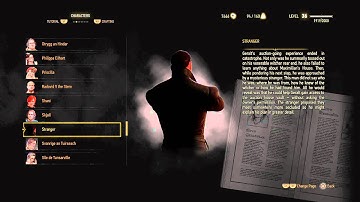 The Witcher 3: Hearts of Stone - Open Seseme: "The Stranger" Glossary Biography Information Details