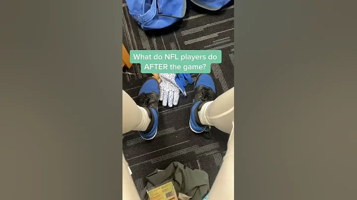 What NFL players do after games 🙌 | #shorts