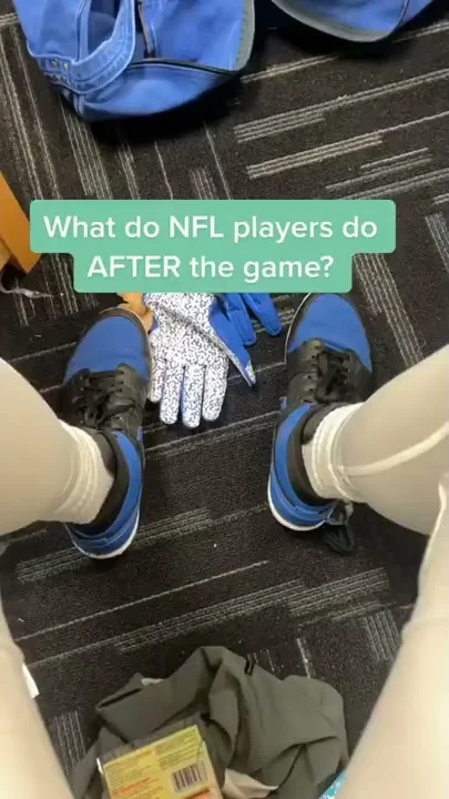 What NFL players do after games 🙌 | #shorts